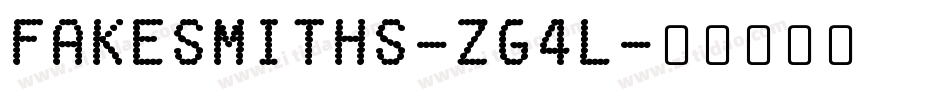 FakeSmiths-zG4l字体转换