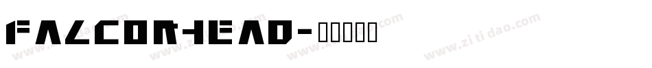 Falconhead字体转换