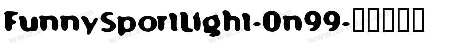 FunnySportLight-0n99字体转换