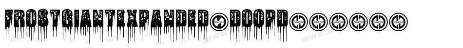 FrostGiantExpanded-DOOpD字体转换