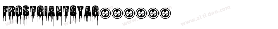 frostgiantstag字体转换