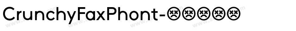 CrunchyFaxPhont字体转换