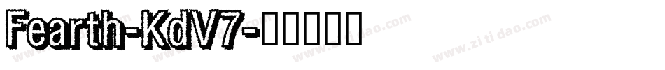 Fearth-KdV7字体转换