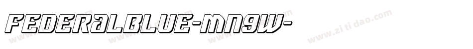 FederalBlue-Mn9w字体转换