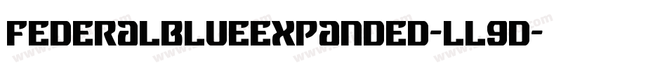 FederalBlueExpanded-Ll9D字体转换