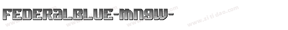 FederalBlue-Mn9w字体转换