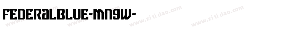 FederalBlue-Mn9w字体转换