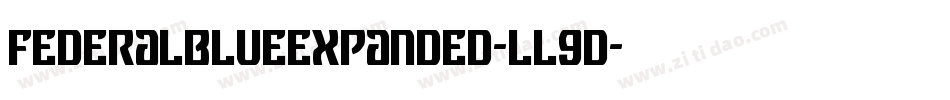 FederalBlueExpanded-Ll9D字体转换