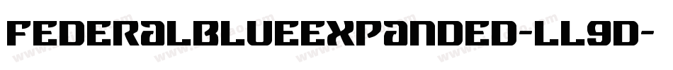 FederalBlueExpanded-Ll9D字体转换