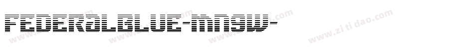 FederalBlue-Mn9w字体转换