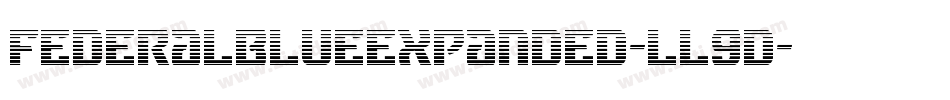 FederalBlueExpanded-Ll9D字体转换