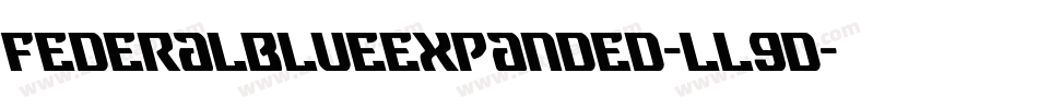 FederalBlueExpanded-Ll9D字体转换