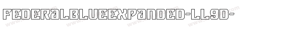 FederalBlueExpanded-Ll9D字体转换