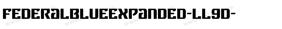 FederalBlueExpanded-Ll9D字体转换