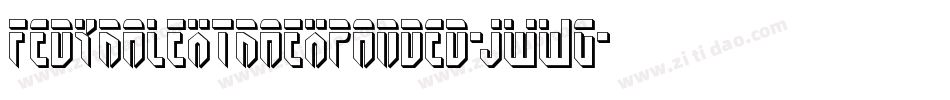 FedyralExtraExpanded-jwWG字体转换