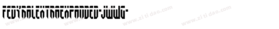 FedyralExtraExpanded-jwWG字体转换