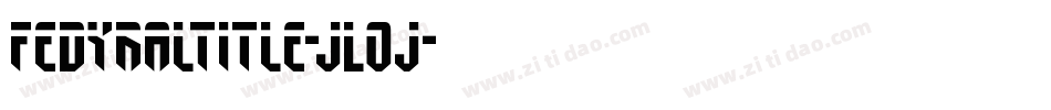 FedyralTitle-JLOj字体转换
