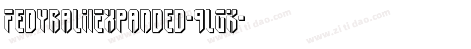FedyralIiExpanded-9lGK字体转换
