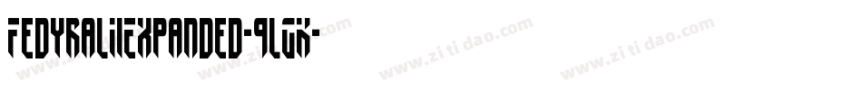 FedyralIiExpanded-9lGK字体转换