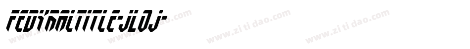 FedyralTitle-JLOj字体转换