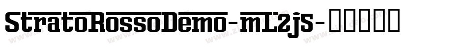 StratoRossoDemo-mL2j5字体转换