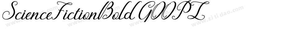 ScienceFictionBold-GOOPZ字体转换