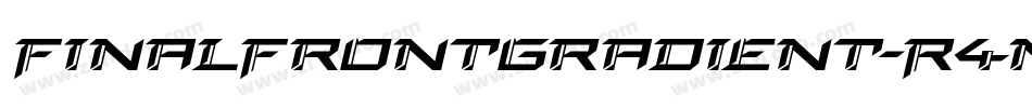 FinalFrontGradient-R4nV字体转换