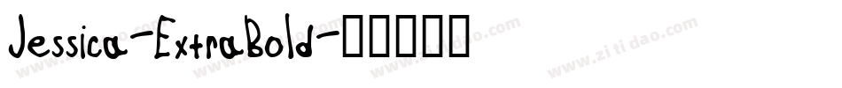 Jessica-ExtraBold字体转换