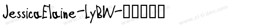 JessicaElaine-LyBW字体转换