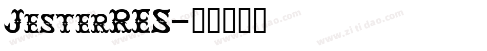 JesterRES字体转换
