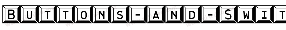 Buttons-and-Switches字体转换