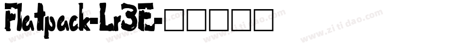 Flatpack-Lr3E字体转换