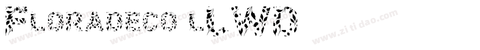Floradeco-lLWD字体转换