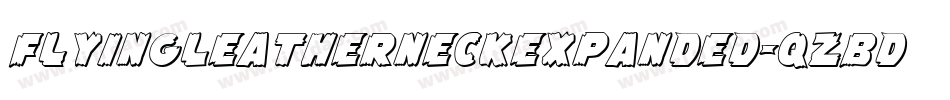 FlyingLeatherneckExpanded-qzBd字体转换