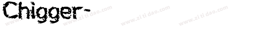 Chigger字体转换