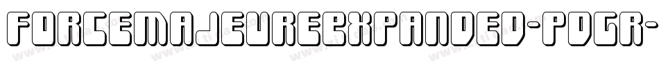ForceMajeureExpanded-pdGr字体转换