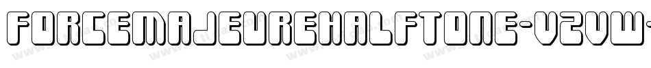 ForceMajeureHalftone-VZvw字体转换 ForceMajeureHalftone-VZvw字体转换