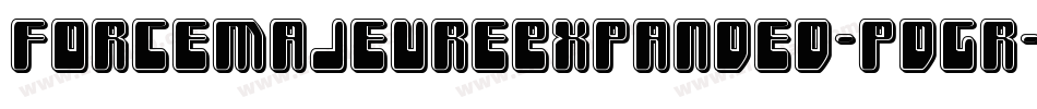 ForceMajeureExpanded-pdGr字体转换