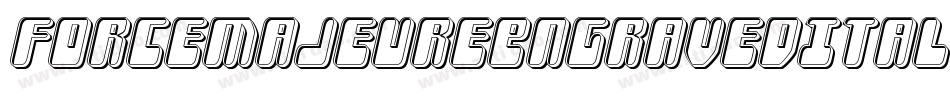 ForceMajeureEngravedItalic-xeB5字体转换 ForceMajeureEngravedItalic-xeB5字体转换