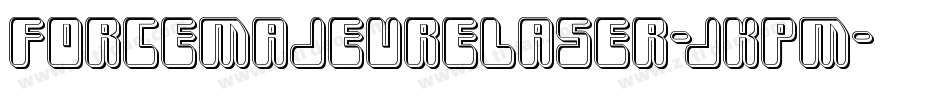 ForceMajeureLaser-jKpM字体转换