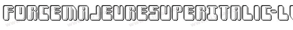 ForceMajeureSuperItalic-lvAy字体转换 ForceMajeureSuperItalic-lvAy字体转换