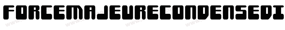 ForceMajeureCondensedItalic-ZDd8字体转换 ForceMajeureCondensedItalic-ZDd8字体转换