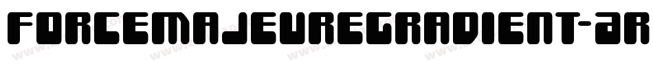 ForceMajeureGradient-Arp7字体转换