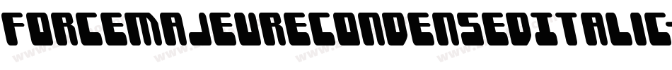 ForceMajeureCondensedItalic-ZDd8字体转换 ForceMajeureCondensedItalic-ZDd8字体转换