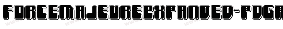 ForceMajeureExpanded-pdGr字体转换