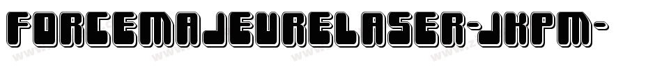 ForceMajeureLaser-jKpM字体转换