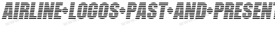 Airline-Logos-Past-and-Present字体转换