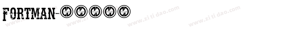 Fortman字体转换
