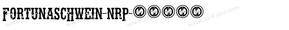 Fortunaschwein-nrP字体转换