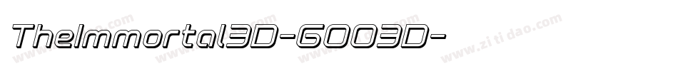 TheImmortal3D-GOO3D字体转换